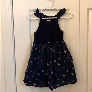 Gap 3T navy dress